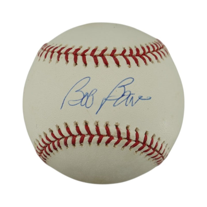 Bob Boone Angels Phillies Royals Autographed OMLB Baseball Steiner Holo