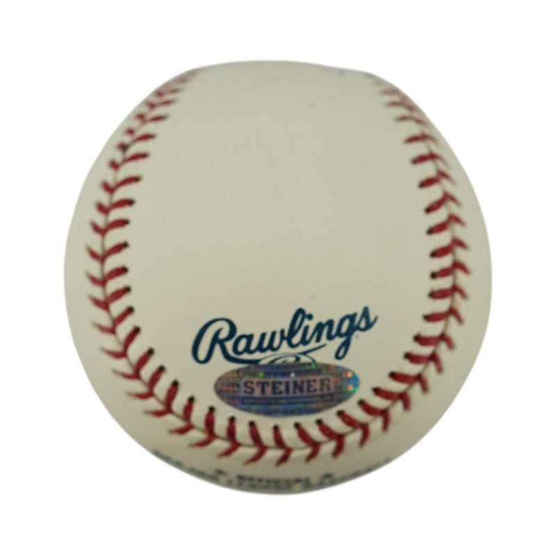 Aaron Small New York Yankees Autographed OMLB Baseball Steiner COA