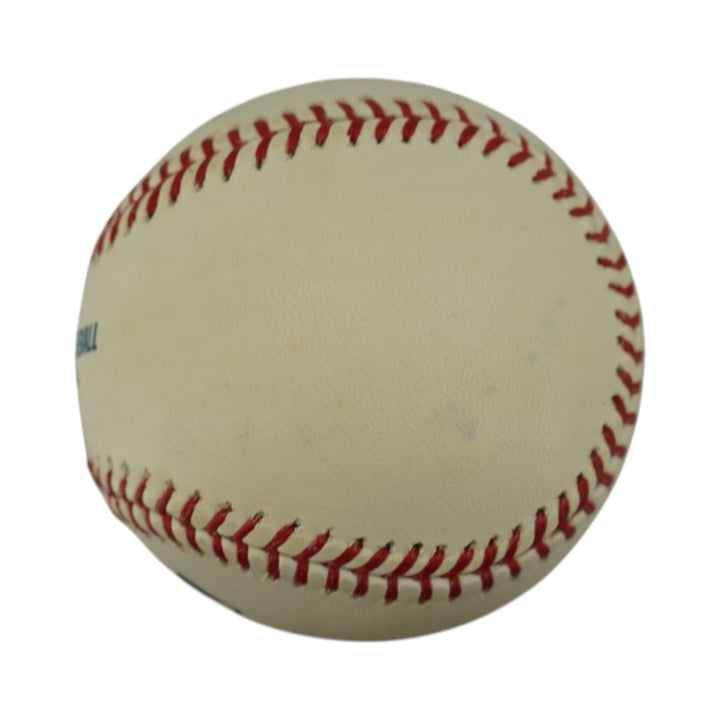 Jim Abbott New York Yankees Autographed OMLB Baseball Steiner COA