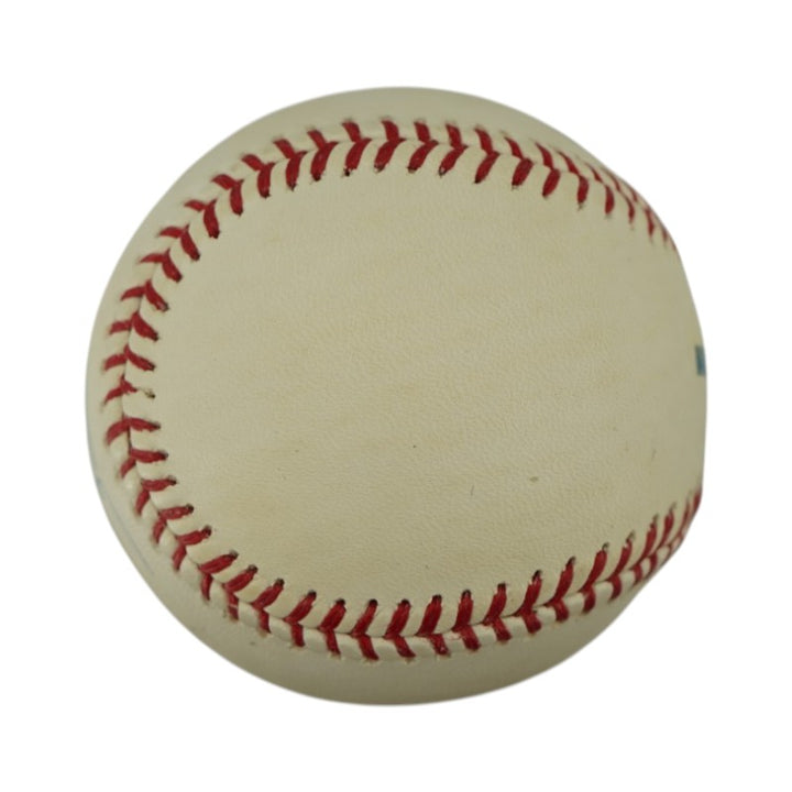 Jim Abbott New York Yankees Autographed OMLB Baseball Steiner COA