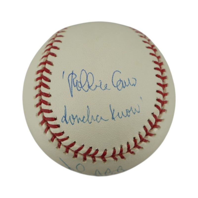 John Sterling New York Yankees Autographed Inscribed OMLB Baseball Steiner Holo