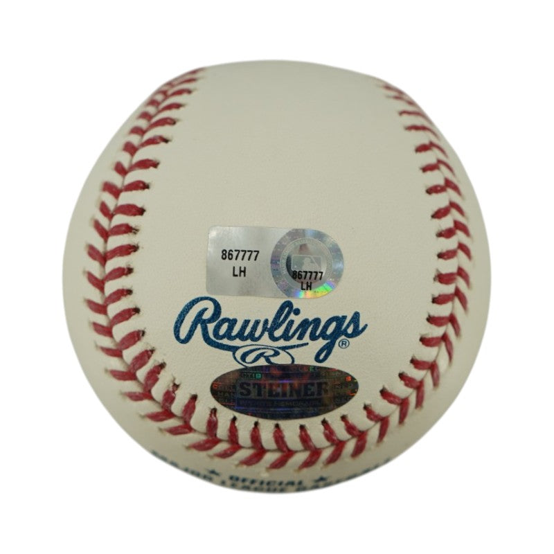 Charlie Hayes New York Yankees Autographed Inscribed OMLB Baseball Steiner COA/MLB AUTH