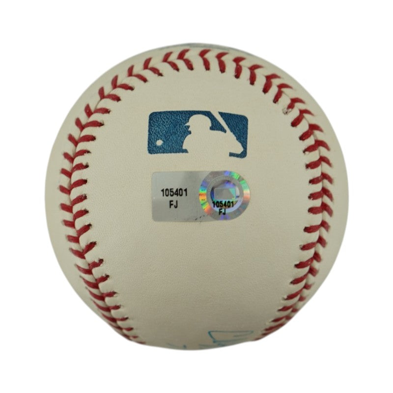 Cliff Johnson New York Yankees Autographed Inscribed OMLB Baseball Steiner COA/MLB AUTH