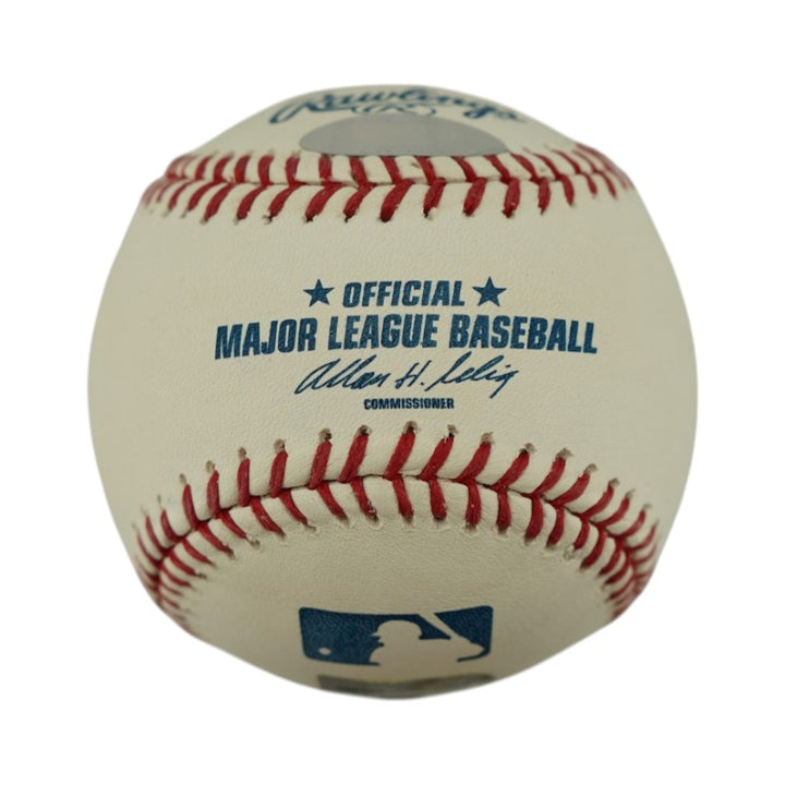 Cliff Johnson New York Yankees Autographed Inscribed OMLB Baseball Steiner COA/MLB AUTH