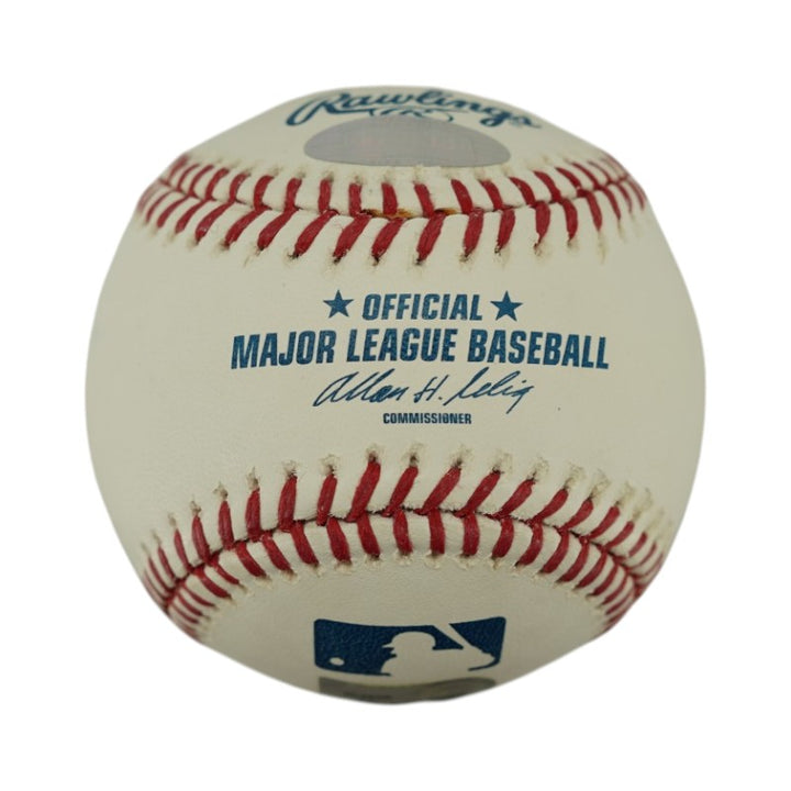 Paul Blair New York Yankees Autographed Inscribed OMLB Baseball Steiner COA/MLB AUTH