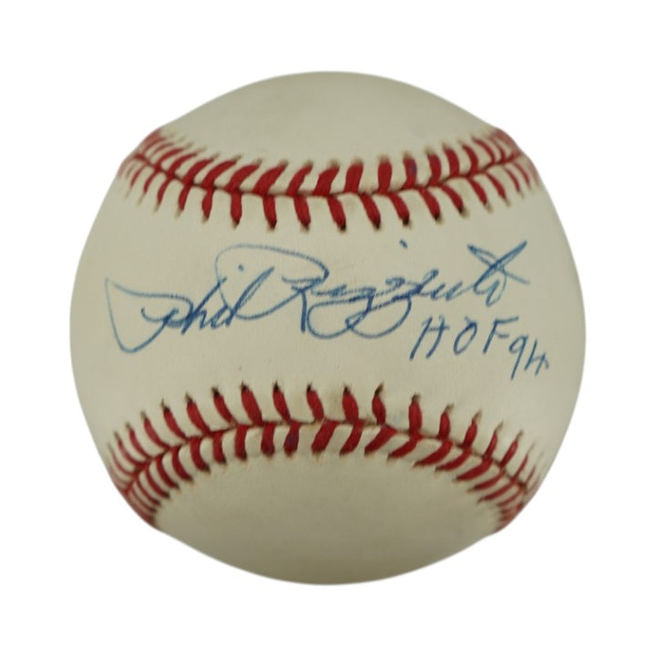 Phil Rizzuto New York Yankees Autographed Inscribed OAL Baseball Fanatics/JSA Holo