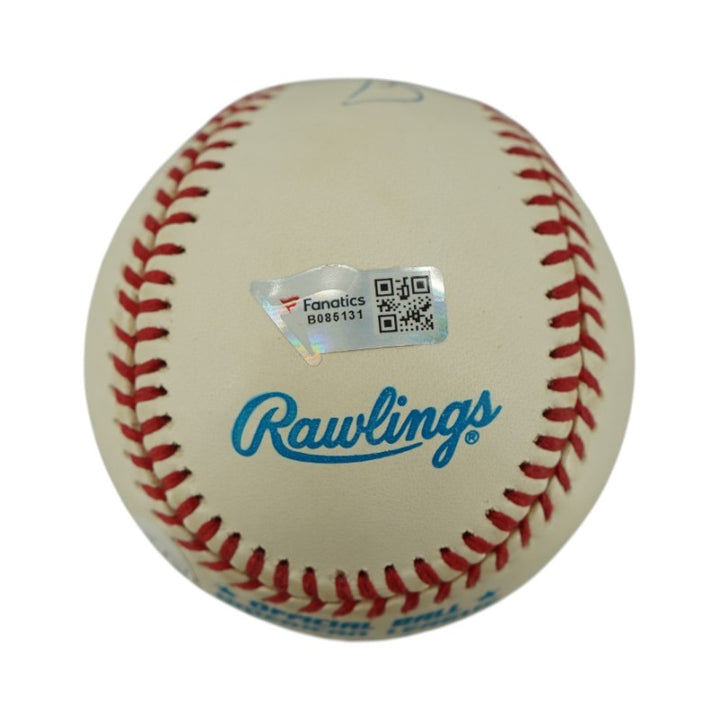 Phil Rizzuto New York Yankees Autographed Inscribed OAL Baseball Fanatics/JSA Holo