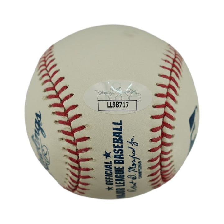 Clint Frazier New York Yankees Autographed OMLB Baseball JSA Holo