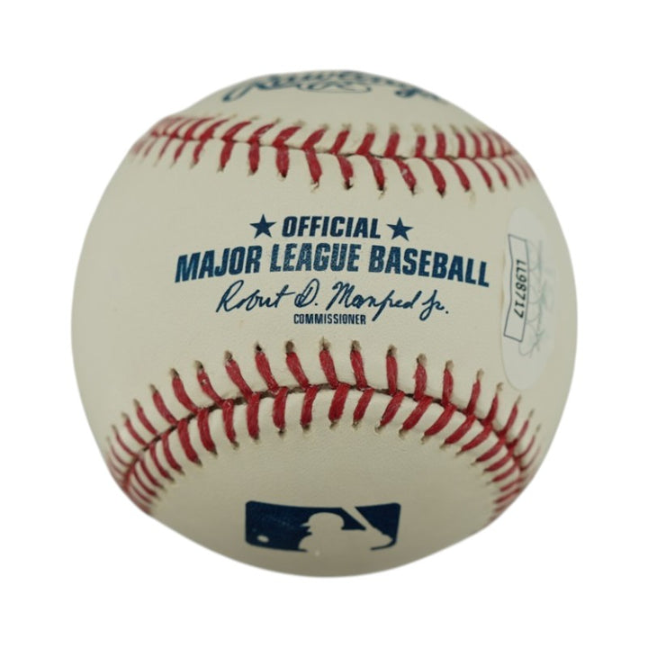 Clint Frazier New York Yankees Autographed OMLB Baseball JSA Holo