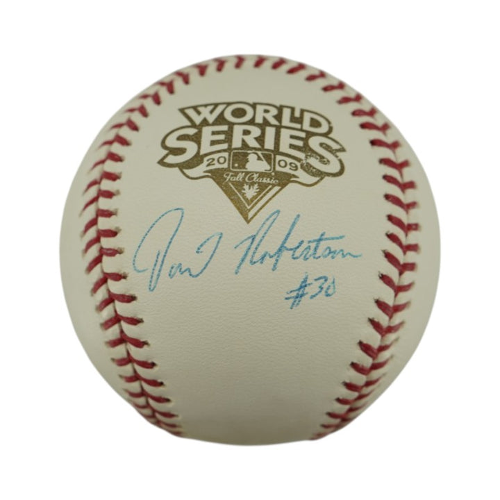 David Robertson New York Yankees Autographed Official '09 WS Baseball Steiner Holo