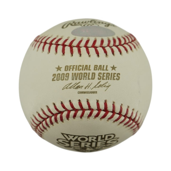 David Robertson New York Yankees Autographed Official '09 WS Baseball Steiner Holo