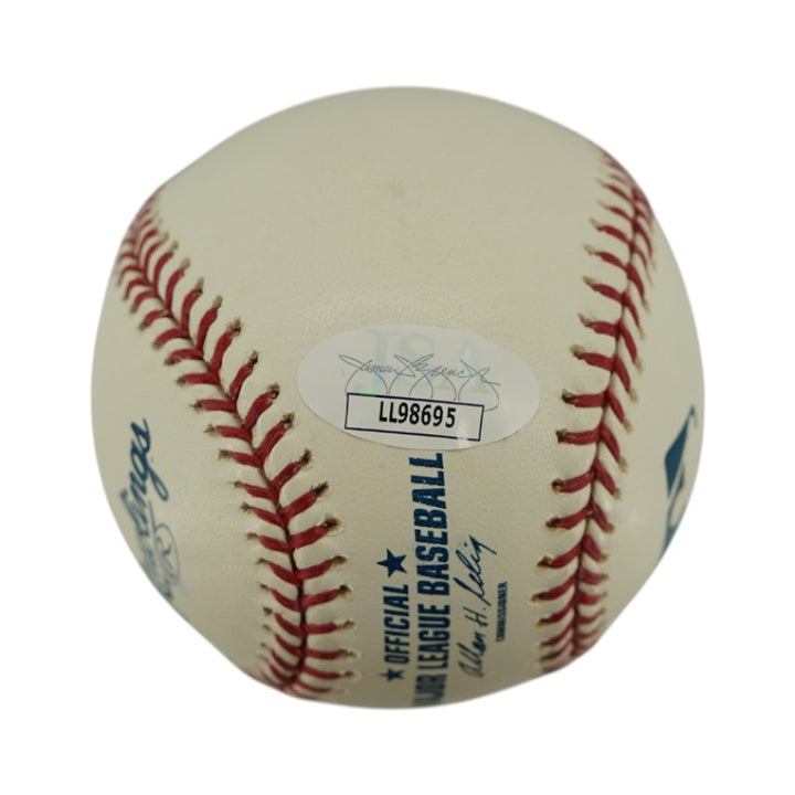 Hideki Matsui New York Yankees Autographed OMLB Baseball JSA Holo