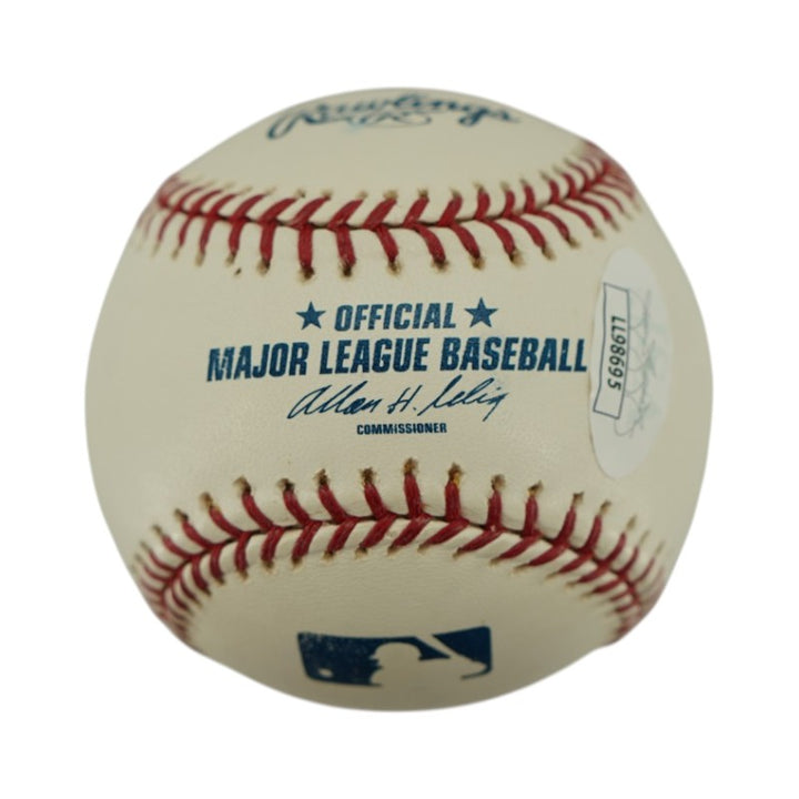Hideki Matsui New York Yankees Autographed OMLB Baseball JSA Holo