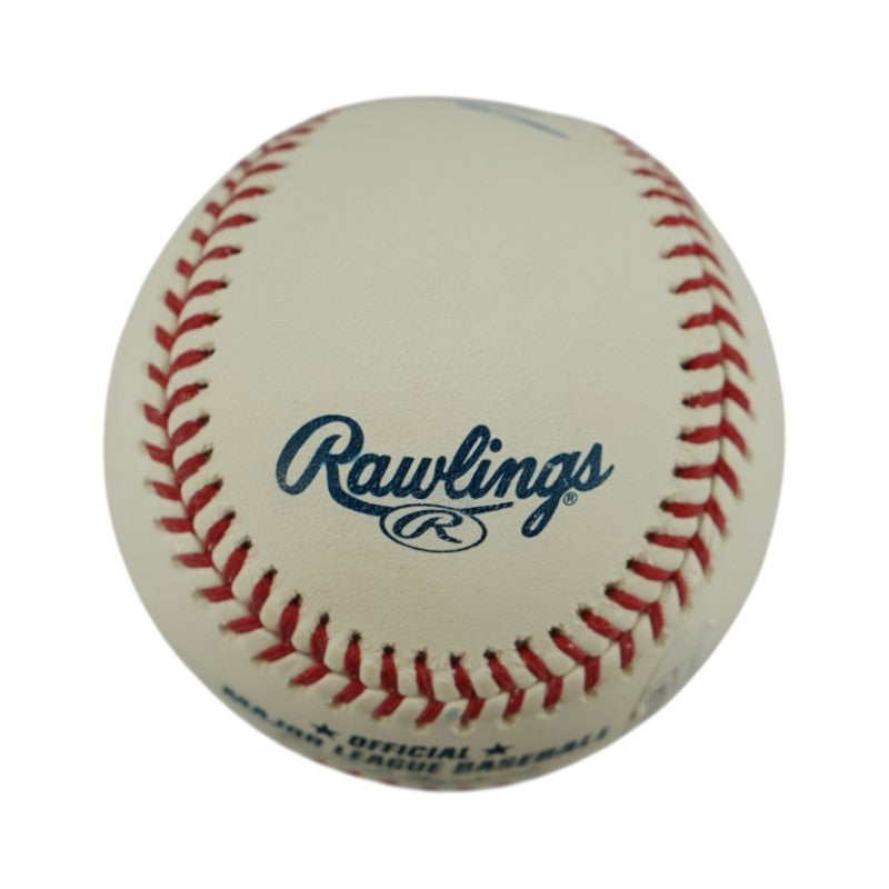 Wade Boggs Red Sox Yankees Rays Autographed Inscribed OMLB Baseball JSA Holo