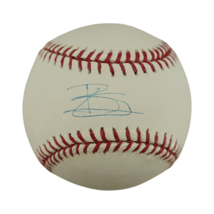 Brett Gardner New York Yankees Autographed OMLB Baseball Steiner COA/MLB AUTH