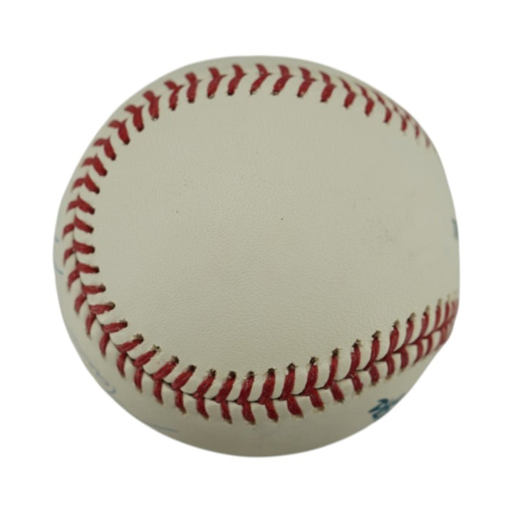 Aaron Hicks Yankees Twins Orioles Autographed OMLB Baseball JSA Holo