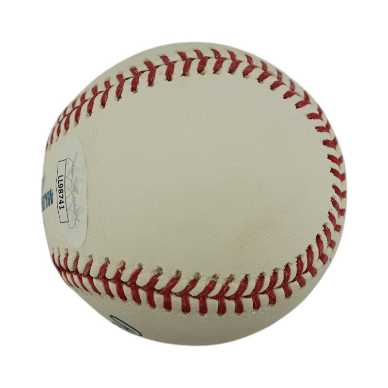 Aaron Hicks Yankees Twins Orioles Autographed OMLB Baseball JSA Holo