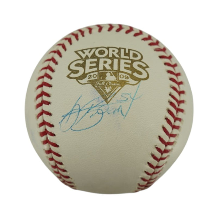 A.J. Burnett New York Yankees Autographed Official '09 WS Baseball Steiner Holo/MLB AUTH