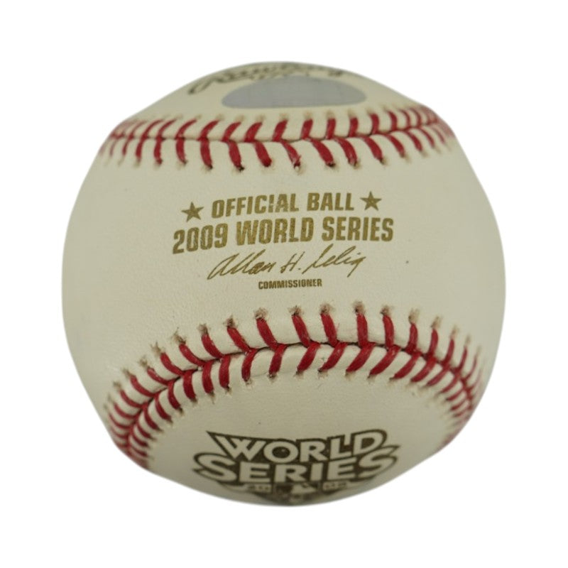 A.J. Burnett New York Yankees Autographed Official '09 WS Baseball Steiner Holo/MLB AUTH