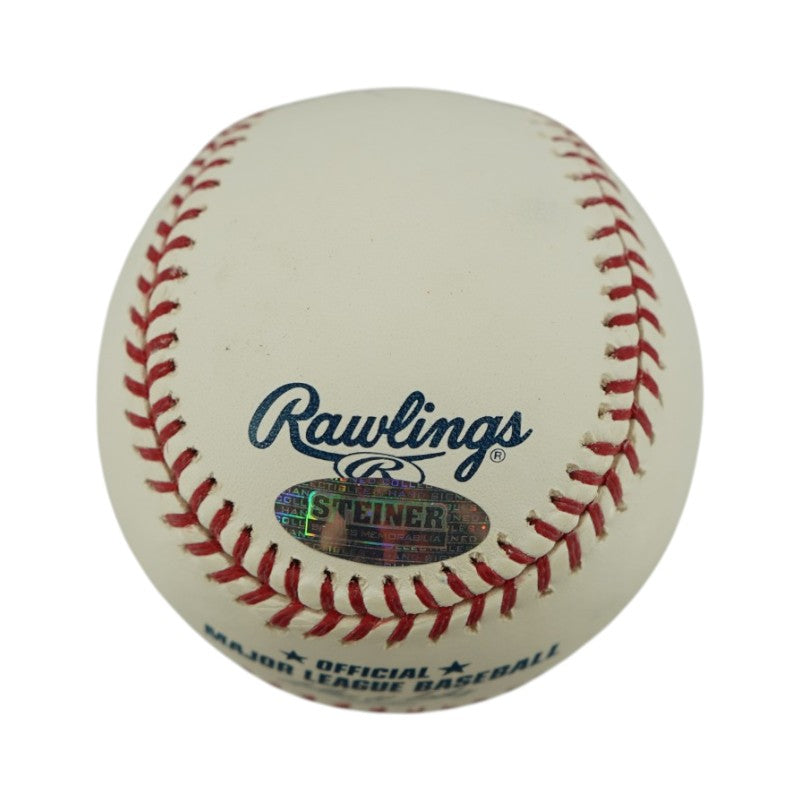 Reggie Jackson New York Yankees Autographed OMLB Baseball Steiner COA