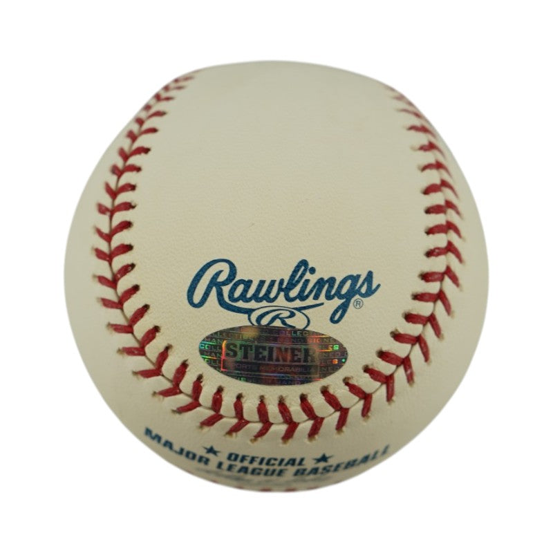 Darrell Rasner New York Yankees Autographed OMLB Baseball Steiner COA/MLB AUTH