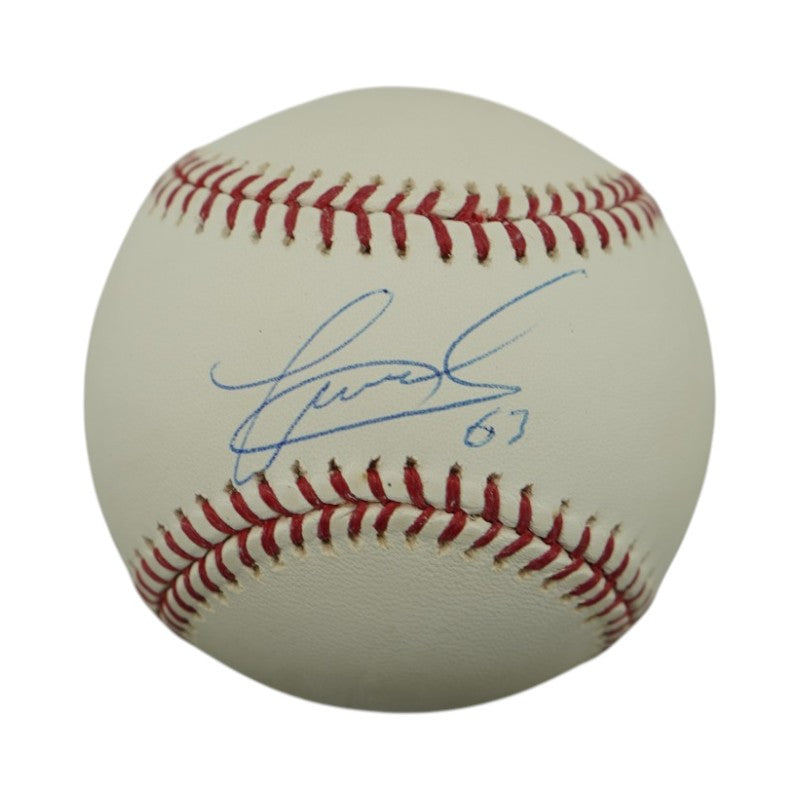 Jesus Montero New York Yankees Autographed OMLB Baseball Steiner COA/MLB AUTH