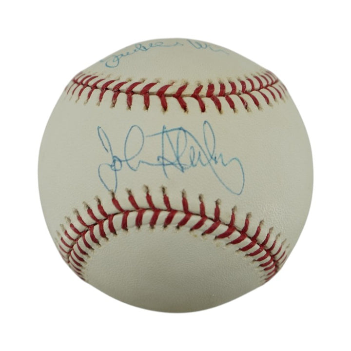 John Sterling New York Yankees Autographed Inscribed OMLB Baseball Steiner COA