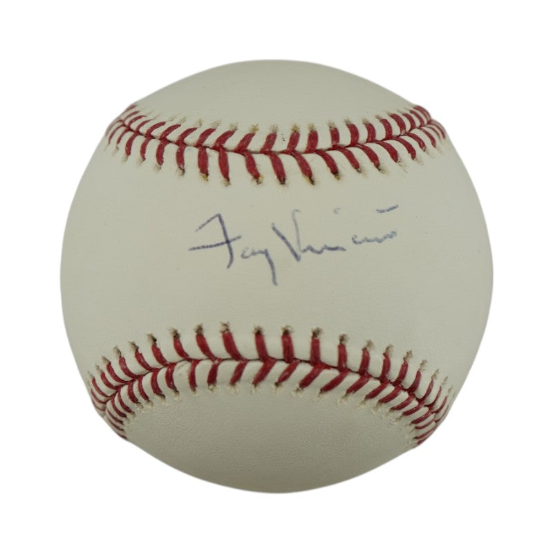 Fay Vincent Autographed OMLB Baseball Steiner Holo/MLB AUTH
