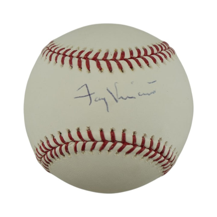 Fay Vincent Autographed OMLB Baseball Steiner Holo/MLB AUTH
