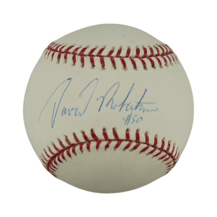 David Robertson New York Yankees Autographed OMLB Baseball Steiner Holo/MLB AUTH