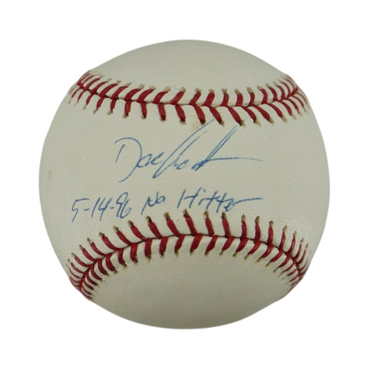 Dwight Gooden New York Yankees Autographed Inscribed OMLB Baseball Steiner COA/MLB AUTH