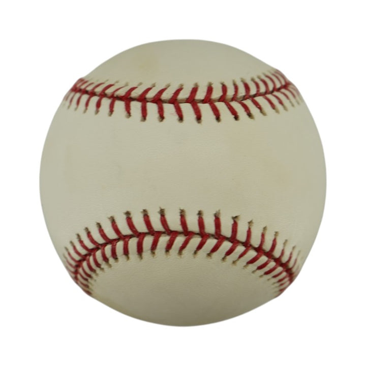 Yogi Berra New York Yankees Autographed Old Yankee Stadium Logo OMLB Baseball Steiner Holo/MLB AUTH
