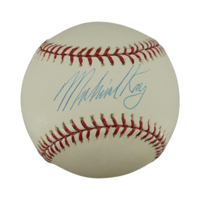 Michael Kay New York Yankees Autographed OMLB Baseball Steiner COA