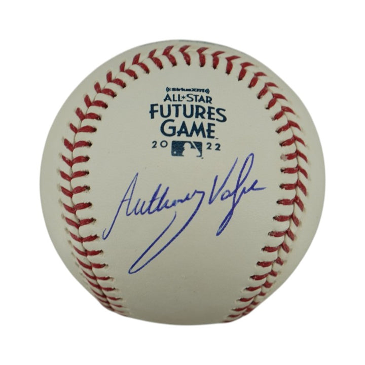 Anthony Volpe New York Yankees Autographed ASG Futures Game 2022 Logo OMLB Baseball Fanatics/MLB AUTH