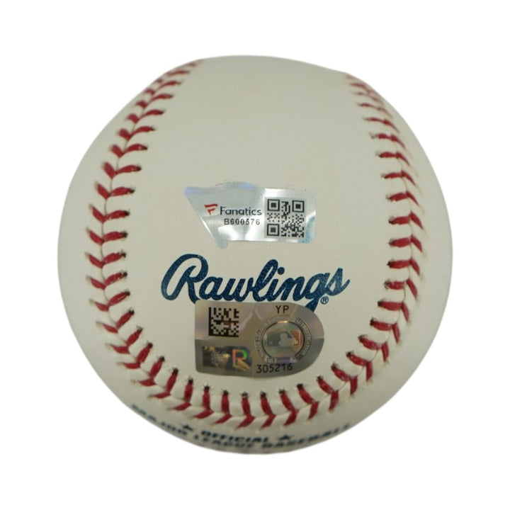 Anthony Volpe New York Yankees Autographed ASG Futures Game 2022 Logo OMLB Baseball Fanatics/MLB AUTH