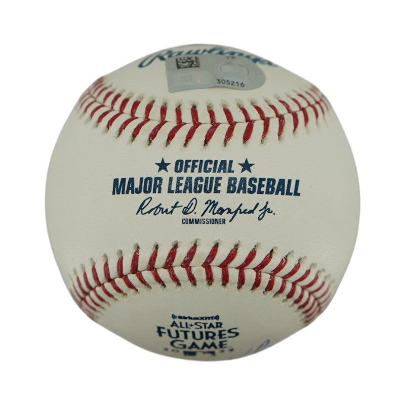 Anthony Volpe New York Yankees Autographed ASG Futures Game 2022 Logo OMLB Baseball Fanatics/MLB AUTH