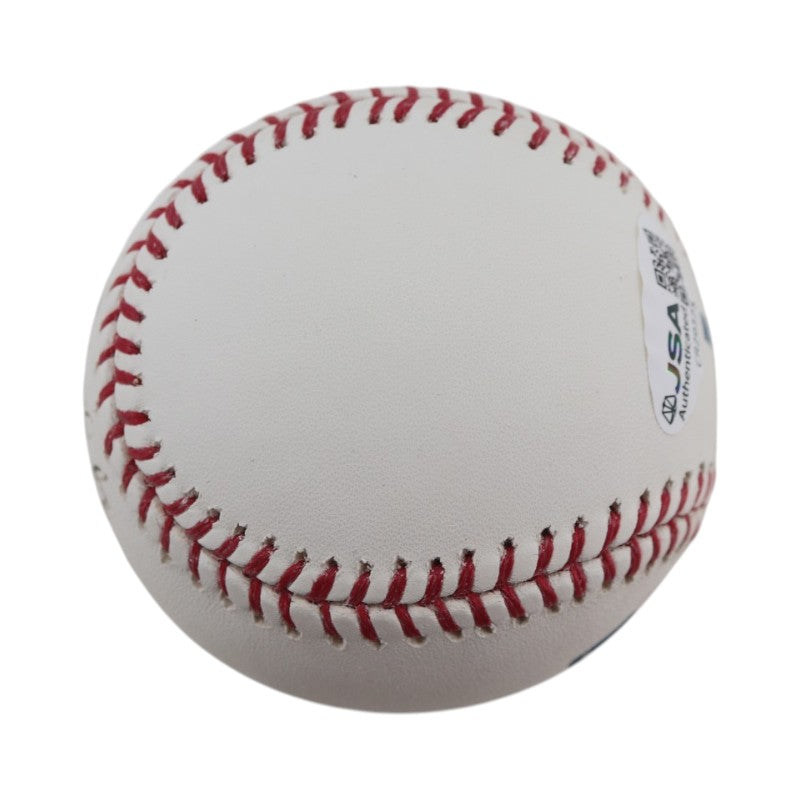 Roy White New York Yankees Autographed Inscribed OMLB Baseball JSA COA