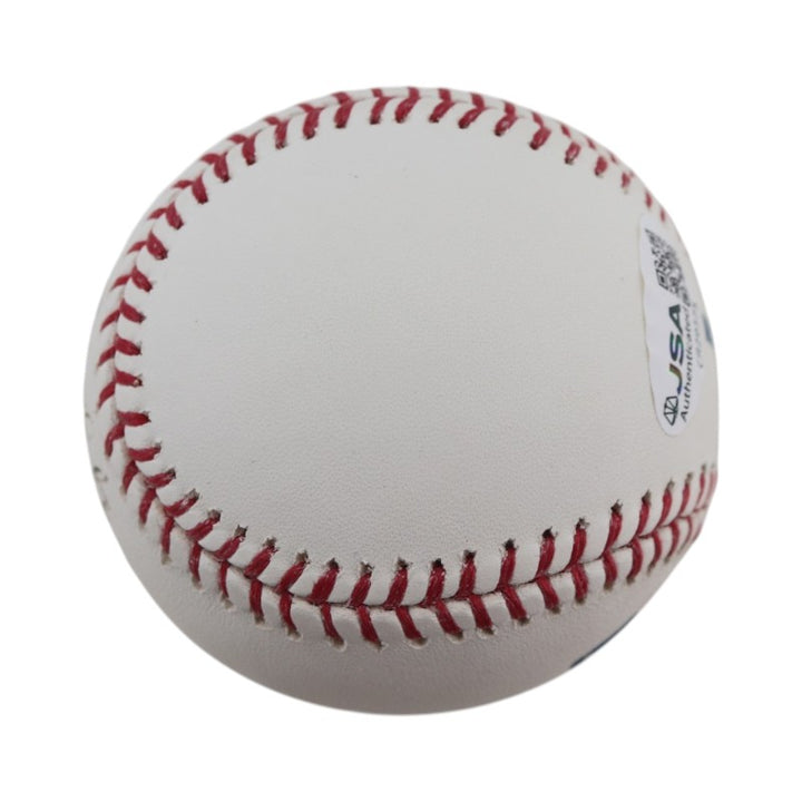 Roy White New York Yankees Autographed Inscribed OMLB Baseball JSA COA