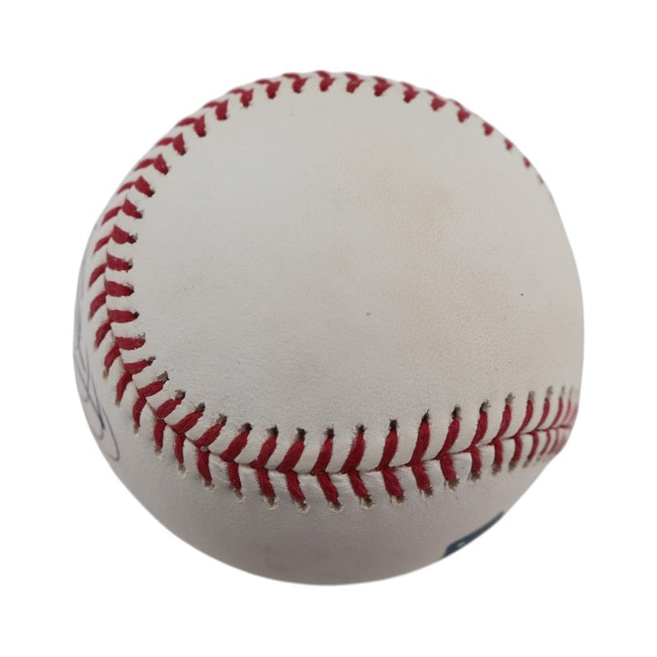 Jeff Nelson New York Yankees Autographed Inscribed OMLB Baseball JSA COA
