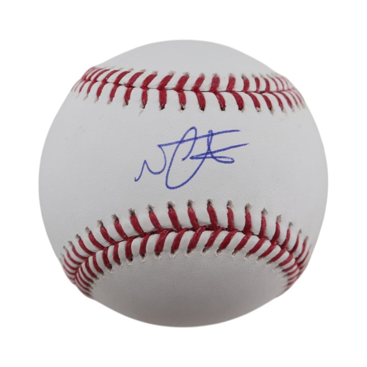 Nestor Cortes New York Yankees Autographed OMLB Baseball JSA COA 