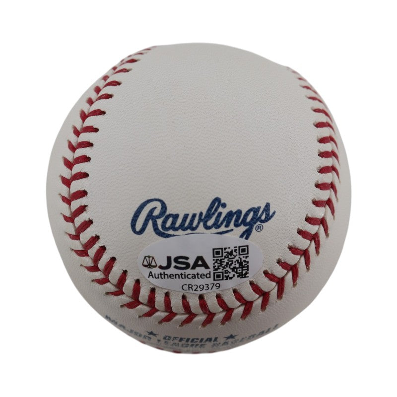 Bucky Dent Mike Torrez Yankees Dual Signed Inscribed OMLB Baseball JSA COA