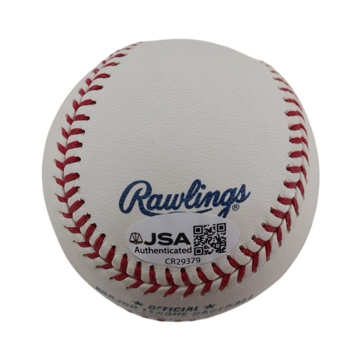 Bucky Dent Mike Torrez Yankees Dual Signed Inscribed OMLB Baseball JSA COA