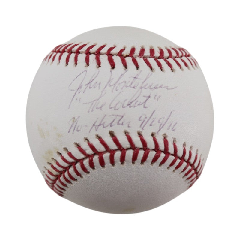 John Montefusco San Fransisco Giants Autographed Inscribed OMLB Baseball JSA COA
