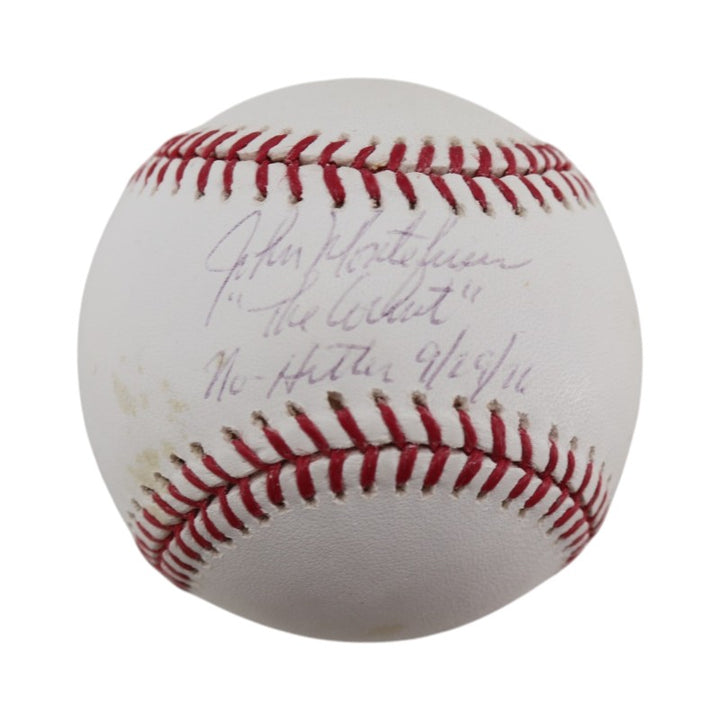 John Montefusco San Fransisco Giants Autographed Inscribed OMLB Baseball JSA COA