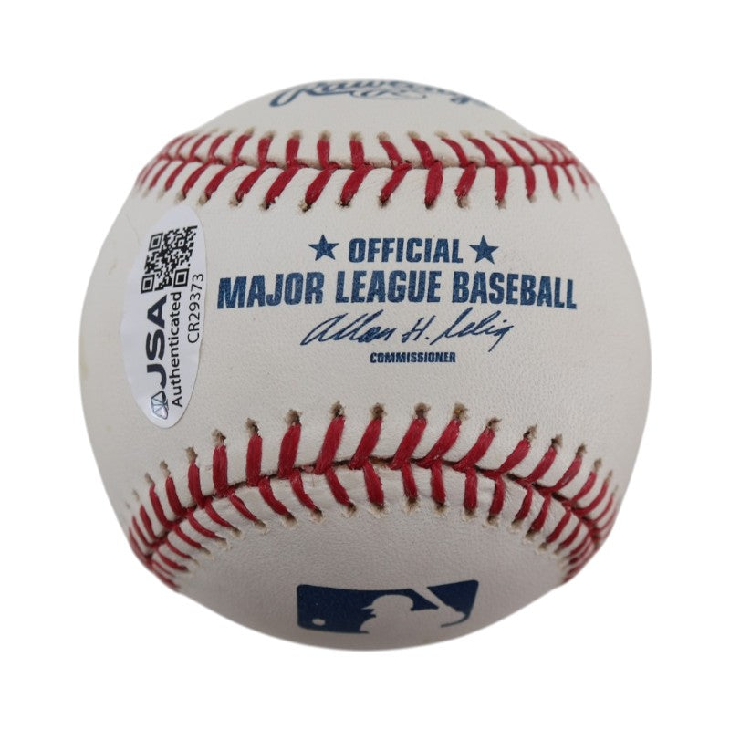John Montefusco San Fransisco Giants Autographed Inscribed OMLB Baseball JSA COA