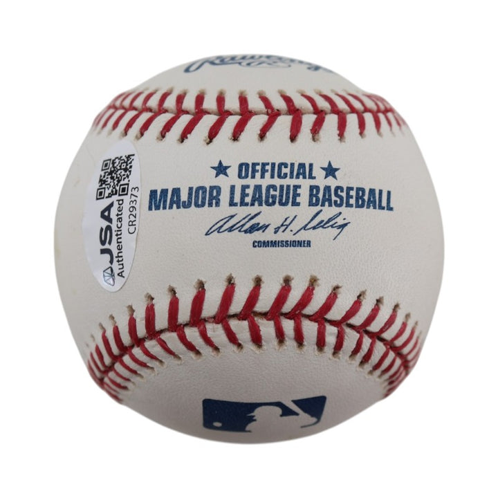 John Montefusco San Fransisco Giants Autographed Inscribed OMLB Baseball JSA COA