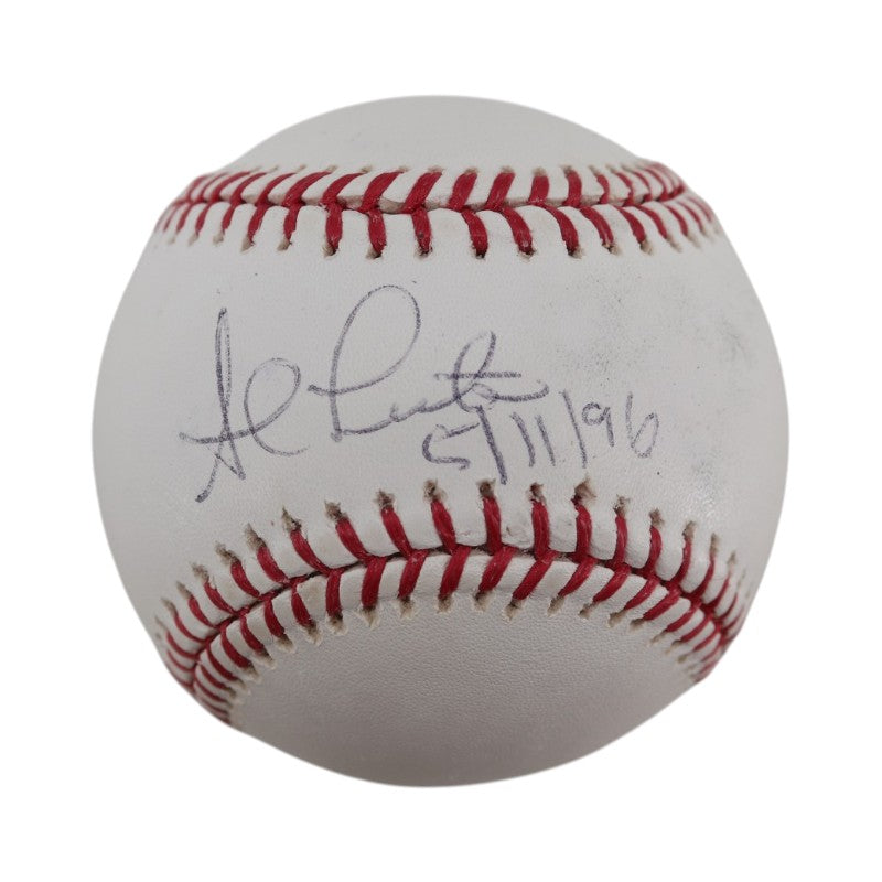 Al Lieter Florida Marlins Autographed Inscribed OMLB Baseball JSA COA