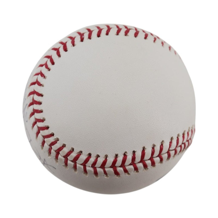 Al Lieter Florida Marlins Autographed Inscribed OMLB Baseball JSA COA