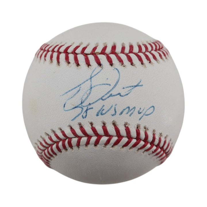 Bucky Dent New York Yankees Autographed Inscribed OMLB Baseball JSA COA 