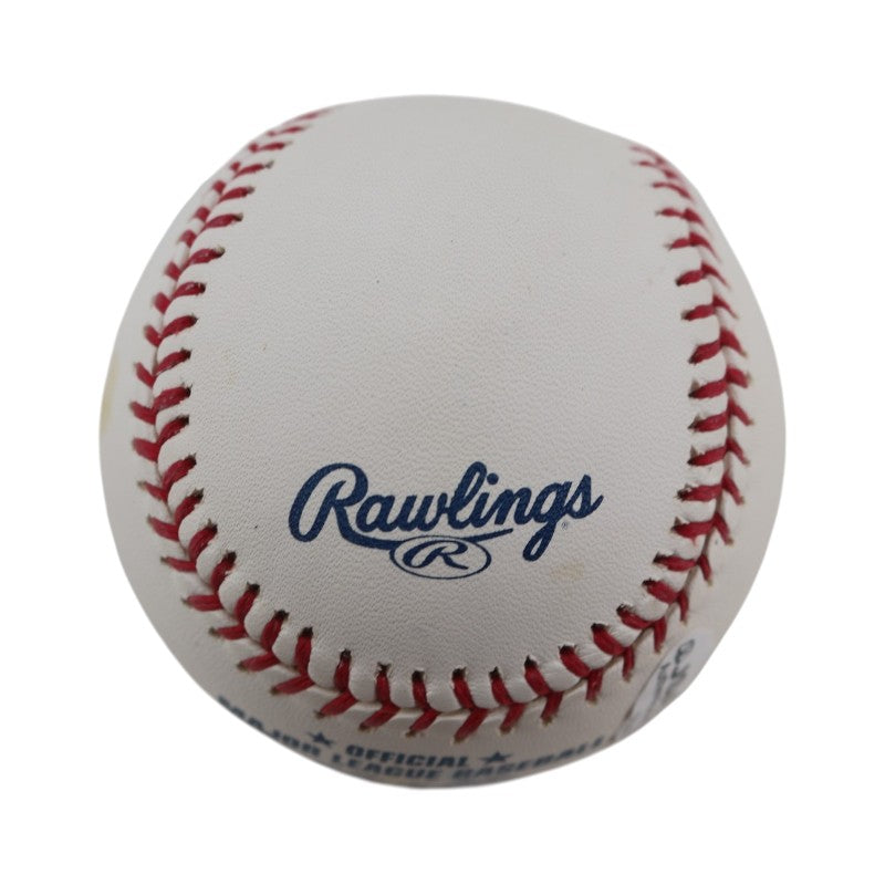 John Wetteland Yankees Rangers Autographed Inscribed OMLB Baseball JSA COA